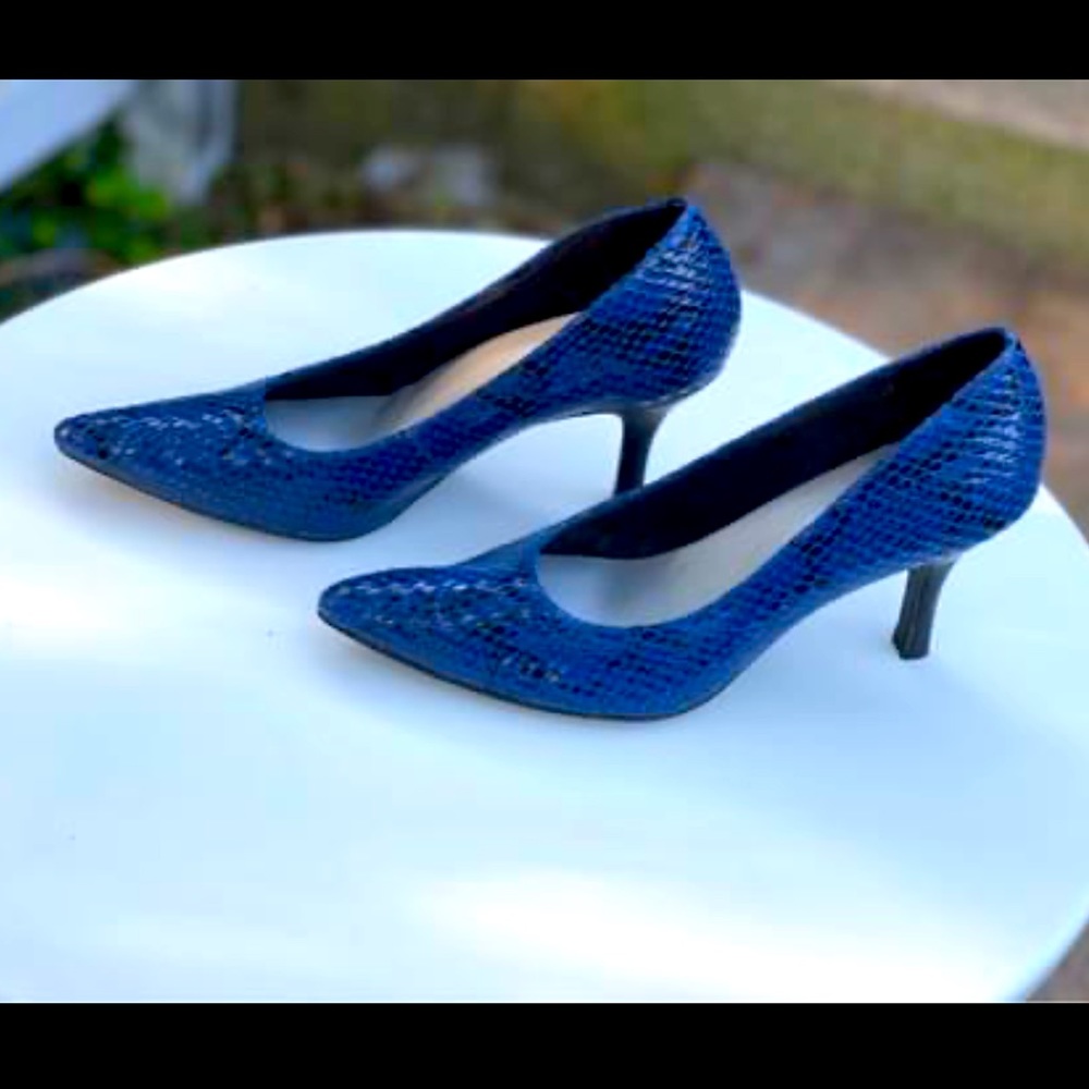 Beautiful Christian Siriano Snakeskin heels!
